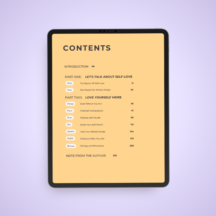 Self-Love Workbook