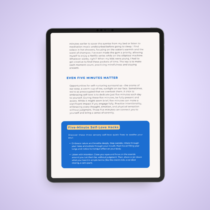 Self-Love Workbook