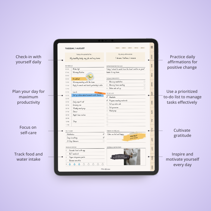 Manifest Your Vision Planner
