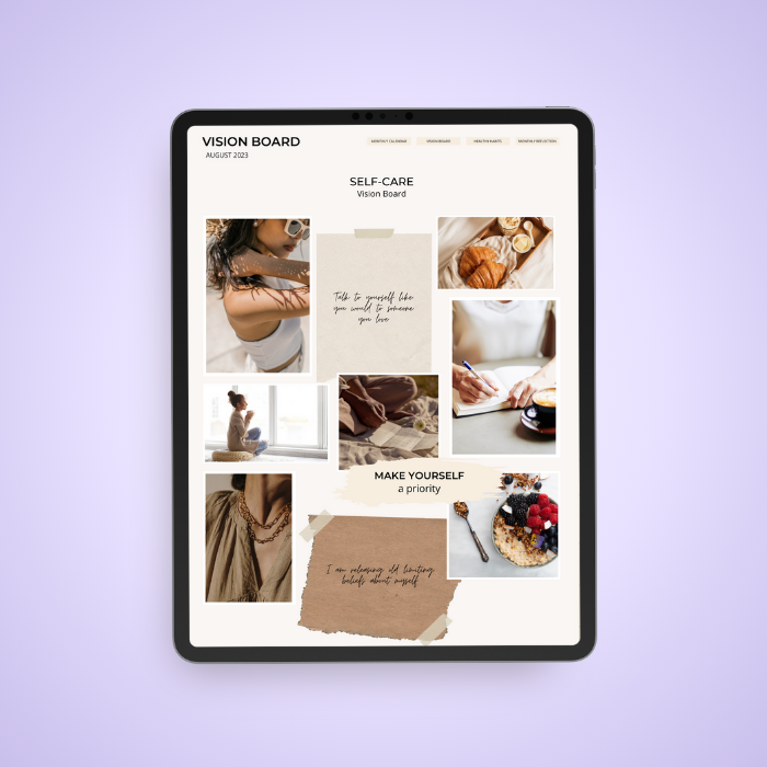 Manifest Your Vision Planner