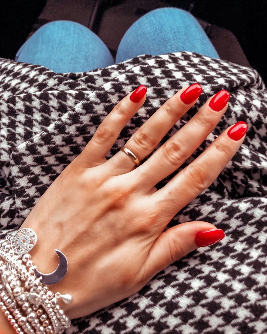 Press On Nails SHORT **GLOSSY** Polish Color