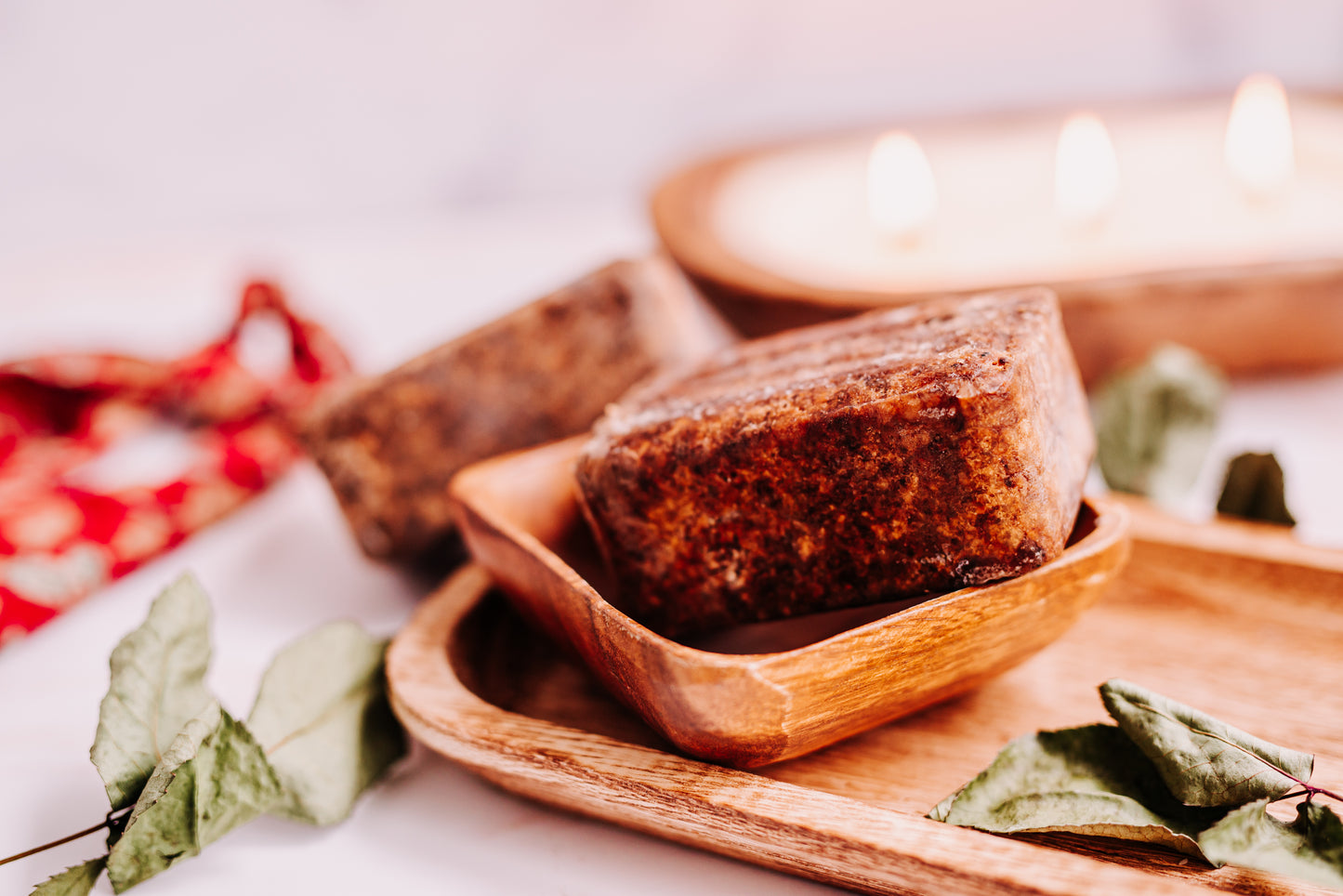 Raw African Black Soap