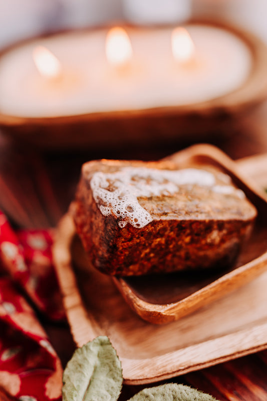 Raw African Black Soap